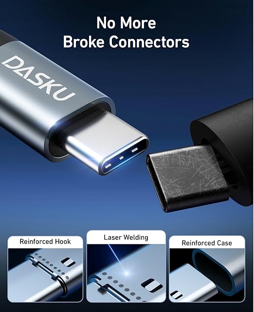 USB C to USB C Cable, 2Pack 10FT 60W(3.1A) Nylon Braided Charger Cable for for iPhone 16/16e/16 Plus/16 Pro Max/15/15 Plus/15 Pro Max, iPad Pro Air,Samsung S24/S24 Ultra/S23 USBC Charger