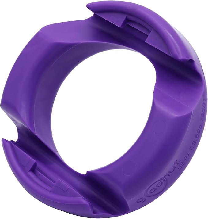 GoDonut – Phone Stand Original – Cell Phone Holder + Tablet Stand Desk Organizer – Compatible with Tablet, iPhone 16 15 14 Pro Max, Android & Most Smartphones - Purple