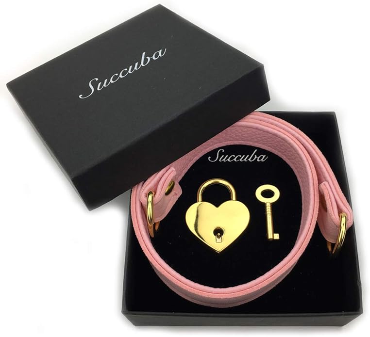 Succuba Padlock Collar Necklace Lolita Collar Cat Kitty Velvet Necklace