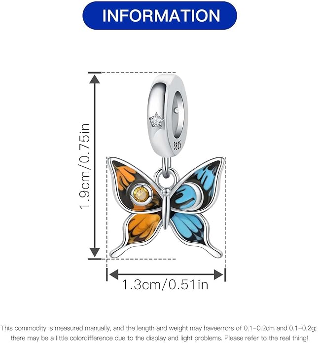 Cute Panda Animal 925 Sterling Silver Charms for Bracelets and Necklace Dangle Pendants Butterfly Elephant Dog Bead Jewelry Present for Women Family Friends