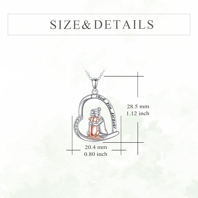 YFN 925 Sterling Silver Hummingbird/Cardinal/Cat Necklace for Women Animal Pendant with Adjustable 18"+2" Chain Jewelry Gift for Christmas, Valentine's Day, Mother's Day, Birthday-Gift Box Included