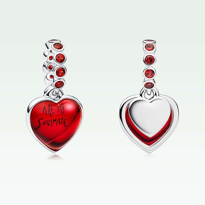 Family Mom Heart Charms 925 Sterling Silver Bead for Bracelets and Necklaces For Women Jewelry Present