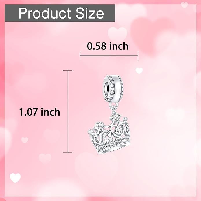 925 Sterling Silver Charms for Bracelets and Necklaces Charms for Women Fashion Jewelry for Women Friend and Mother