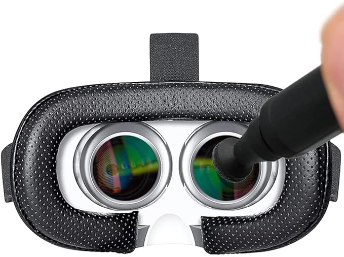 UES Double-Ended Lens Cleaning Pen: Soft Brush and Nano Carbon Tip for Crystal Clear Optics Works with Camera Lens Binoculars Monocular VR headset Drone Telescope Microscope and other optical products