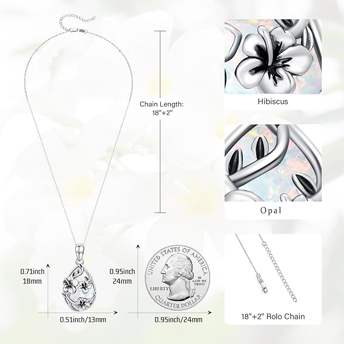 JUSTKIDSTOY Moonstone Necklace 925 Sterling Silver Teardrop Pendant Necklace Jewelry Gifts for Women Girls