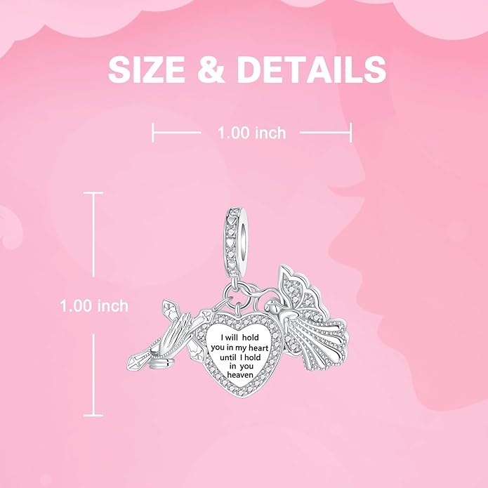 925 Sterling Silver Charms for Bracelets and Necklaces Charms for Women Fashion Jewelry for Women Friend and Mother