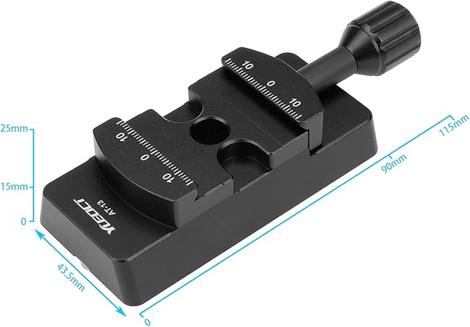V Size Rail Bar Dovetail Mounting Plate with Arca Swiss Type Clamp for Vixen Style Dovetail Saddles Telescope Scope Adapter Mount Base OTA Equatorial Tripod Sky Astrophotography - Vixen to Arca
