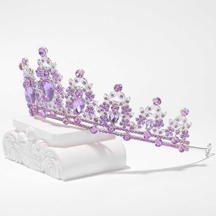 tiaras and crowns for women queen crowns for Women and Girls Crystal Princess Tiaras Rhinestone Tiaras For Wedding Bridal Birthday Prom Pageant Party