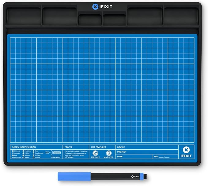 iFixit FixMat - Magnetic Electronic Repair Screws and Parts Organizer