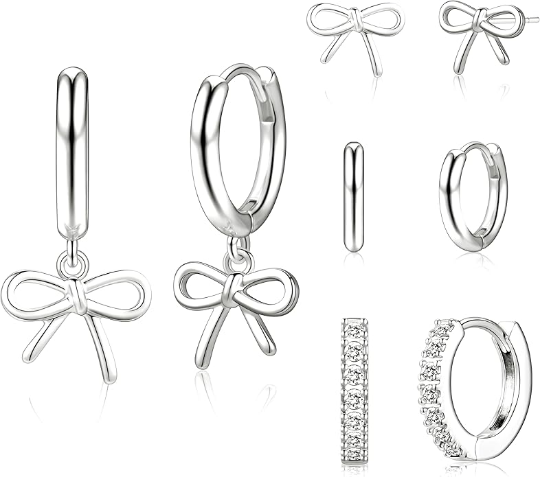 Small Gold Huggie Hoop Earrings Set for Women Men Hypoallergenic 14K Plated Stack Cartilage Earrings, Multiple Piercing Lightweight Mini Thin Cute Dainty Trendy Jewelry Set Christmas Gifts for Women
