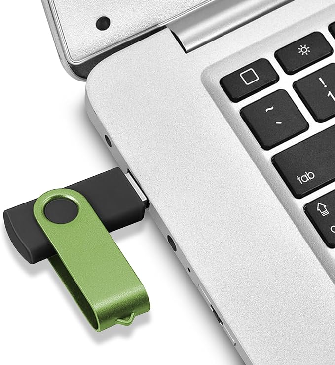 EASTBULL Flash Drive Bulk 64GB USB 10 Pack with Lanyards USB 2.0 Thumb Drive Bulk Memory Stick Swivel Pen Drive for Storage and Backup(64GB 10Pack, Mixed Color)
