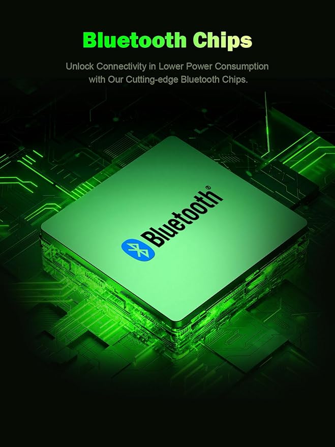 Bluedee Computer Speakers, Bluetooth Computer Soundbar, HiFi Stereo, 3.5mm Aux-in Connection, USB Powered Computer Speakers for Desktop Monitor, PC, Laptop, Tablets