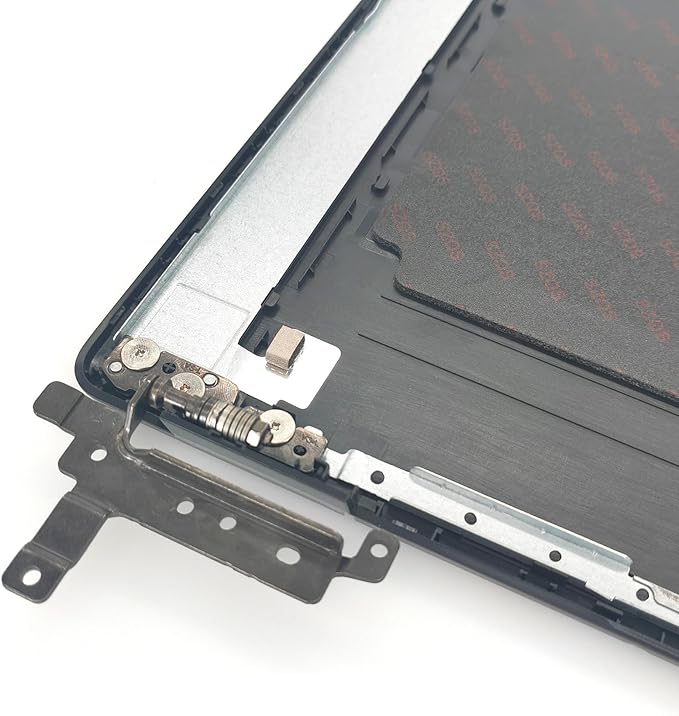 Replacement LCD Back Cover Rear Top Lid with Hinges for Dell Latitude 15 3520 E3520 Series Laptop,New Dell Latitude 3520 Back Cover and Hinge P/N: 17XCF 017XCF Black