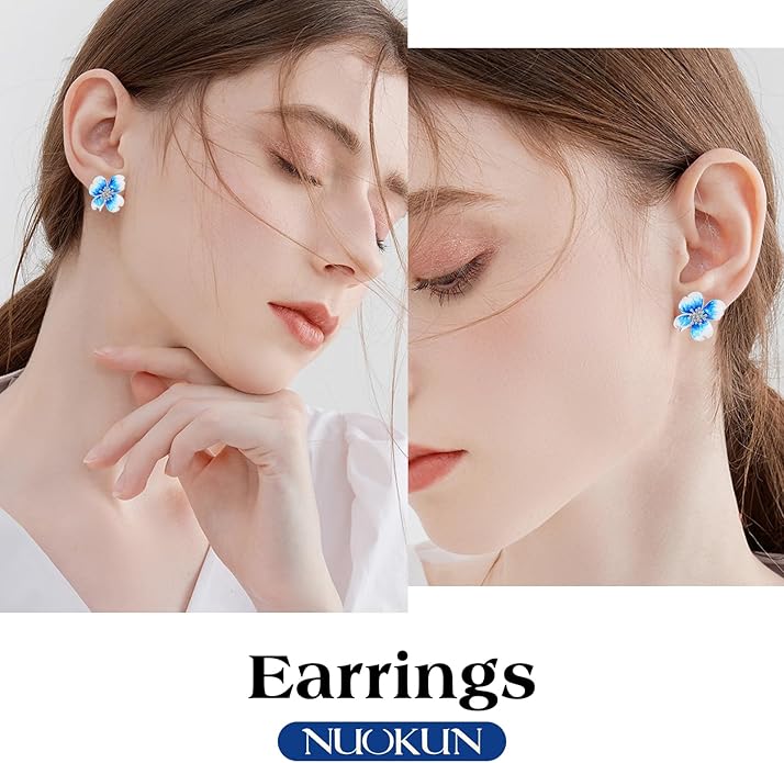 Clip on Earrings Women, 14K Gold Plated Earrings for Sensitive Ears, Fashion Women's Earrings Jewelry Birthday Gift for Wife Grandma Daughter Girls on Christmas Thanksgiving