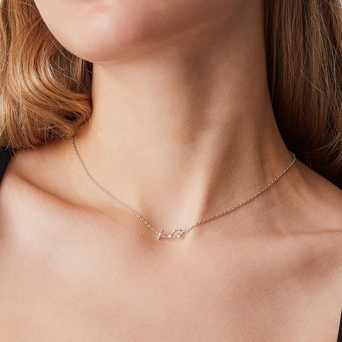 PAVOI 14K Gold Plated Astrology Constellation Horoscope Zodiac Necklace 16-18"