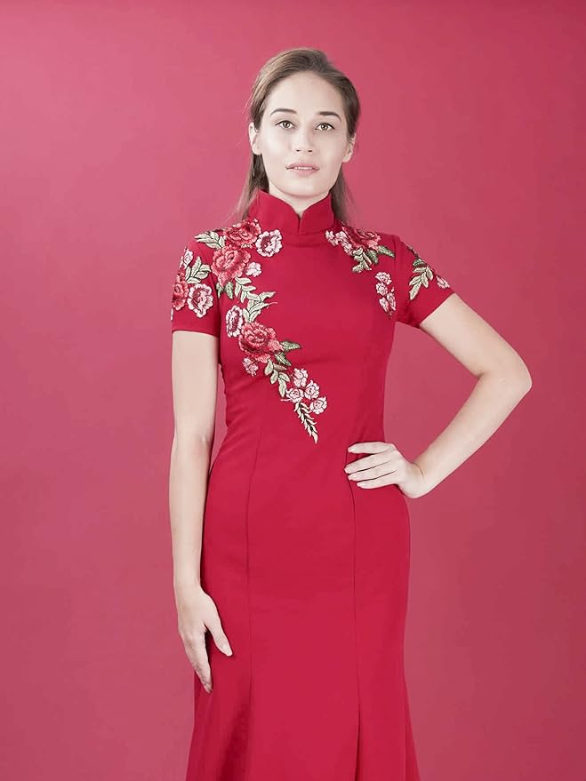 Seamless Photo Photography Backdrop Paper, Photo Background Paper Roll (Scarlet, 107”x39')