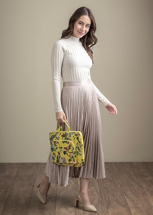 Maison d'Hermine Laptop bag with front pocket Stain and water repellent Cotton canvas