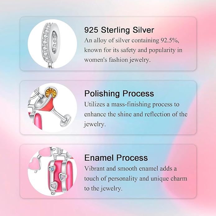 Bible Family Mom Wife Love Heart Dangle Charm 925 Sterling Silver Charms fits Bracelets and Necklace Pendant Bead Charms Jewelry Present for Women Family Friends