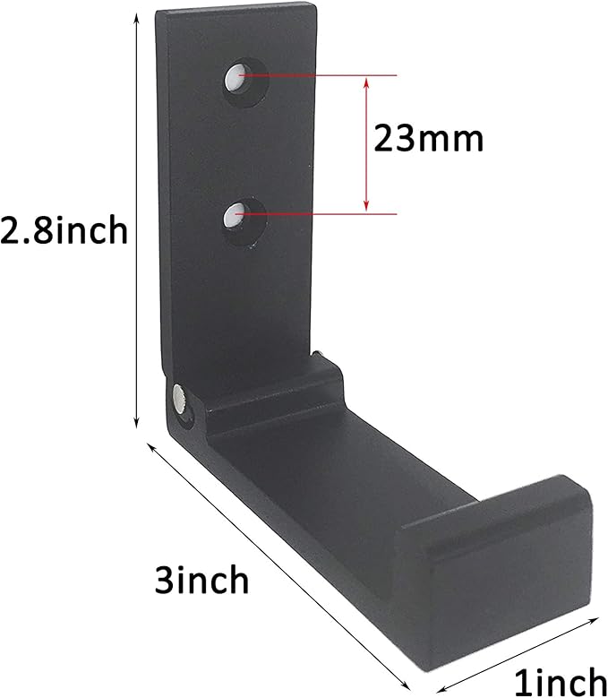 Folding Coat Hooks, Foldable Wall Hooks for Hanging Aluminum Alloy Cloth Coat Hanger Headphones Holder Headset Wall Hanger Hook- Pack of 12 (Black)