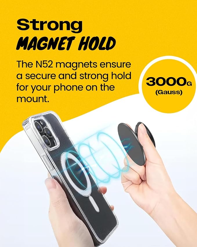 3 in 1 Magnetic Umbrella Sunshade Collapsible Expandable Phone Grip & Stand - Elegant Magsafe Compatible Phone Holder for Secure Grip and Hands-Free Viewing (Sky Blue)