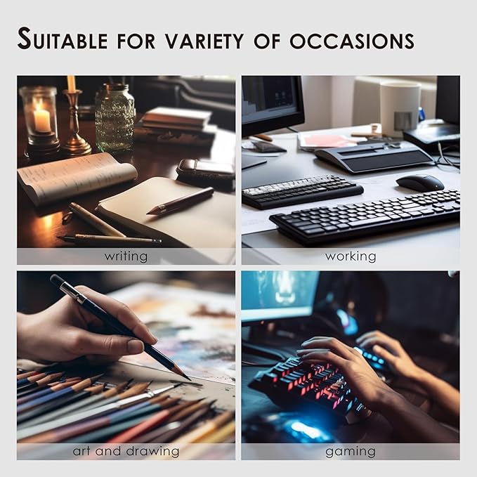 Cork Purple Desk Mat - Dual-Sided Desk Pad for Office and Home - Desk Organization and Accessories - Ideal for Large Mouse Pad and Desk Mats on Top of Desks(31.5"x 15.7")