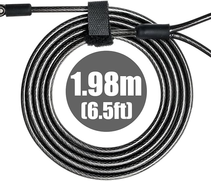 I3C Laptop Cable Lock 4 Digital Combination Lock Security Computer Cable Lock Anti Theft Combination Lock Compatible for Tablet Laptop (10 Packs)