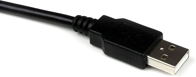 StarTech.com 5ft USB 2.0 Extension Cable - Male to Female - 5 ft USB A to A Extension Cord for Laptop, Desktop, Tablet, Webcam & More (USBEXTAA5DSK), Black (Pack of 2)