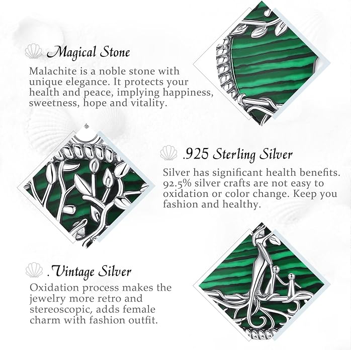 Vito 925 Sterling Silver Tree of Life Necklace for Women, Mother Tree Pendant for Mom Mother Necklace Mother's Day Jewelry Gift for Wife Grandma, 18/22 Inch Chain