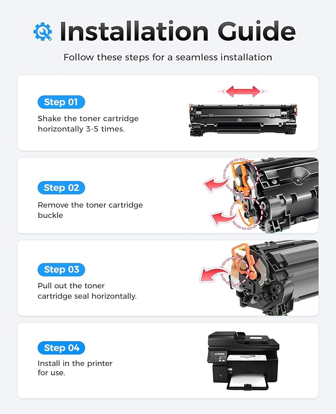 35A Black Toner Cartridge 2-Pack Replacement for HP 35A CB435A Works with LaserJet P1005 P1006 P1009 P1002 P1003 P1004 M1120 M1522n M1522nf P1505 P1505n P1102w P1109w Pro MFP M1212nf M1217nfw Printer