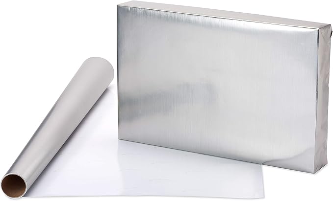 Papyrus Wrapping Paper Rolls for Christmas, Hanukkah, and All Holidays, Snowflakes Print and Metallic Silver (3 Rolls, 62.5 sq. ft.)