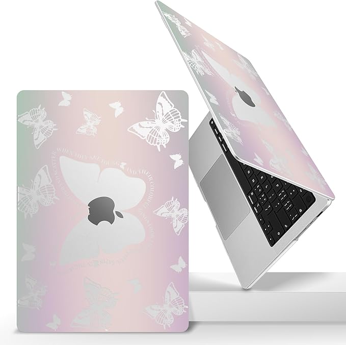 for MacBook Pro 16 inch Case 2021 2022 2023 2024 Release A3186 A3403 M4 A2991 M3 A2780 M2 A2485 M1 Pro/Max, Hard Shell Case with Screen Protector & Keyboard Cover, Butterfly