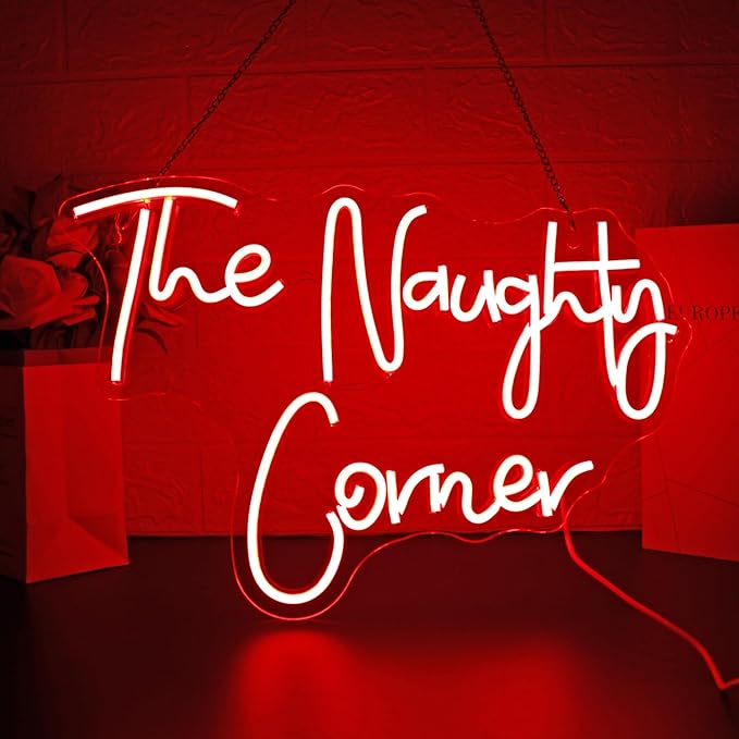 Neon Sign, HSJNJKFU Neon Signs for Wall Decor Red Led Light up Signs Bar Sign for Man Cave, Party, Club, Restaurant, Cafe, Shop, Room Home Decor, USB Powered