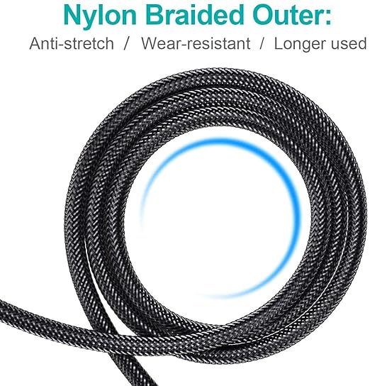 EMK 90 Degree Toslink Optical Cable 360 Degree Free-Rotating Plug Fiber Optic Cable S/PDIF Toslink Male to Male for Home Theater, Sound Bar, TV, PS4, Xbox,Grey (50ft/15m)
