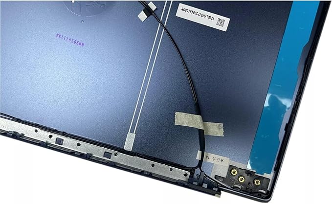 New Replacement Laptop LCD Cover Back Rear Top Lid/LCD Back Cover with Hinges for HP 15CS 15-CS 15-CW 15T-CS 15Z-CW Series L51799-001 Fog Blue (A+H for HP 15-CS 15-CW)