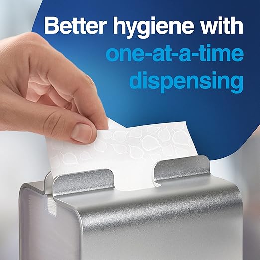 Tork Napkins Napkin Dispenser Image Xpressnap Tabletop Aluminum Napkin Holder for Everyday Use Holds Up To 150 2-Ply Napkins 8.23x7.1x5.91" (HxWxD)