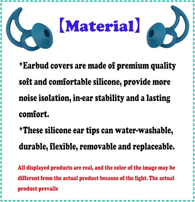 Earbud Tips 3 Pairs，Medium Silicone Earbud Tips Compatible with Bose QuietComfort Earbuds and Sport Earbuds