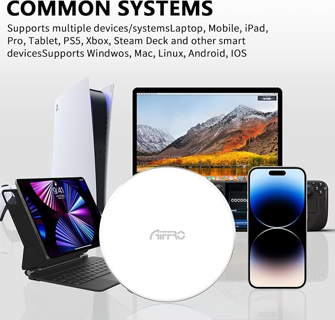 P10 Magnetic PSSD ，For iphone MagSafe Portable SSD, Upto 2000MB/s-Type-C, SM2320，USB 3.2 Gen 2x2 20Gbps, Connectivity, Updated Firmware - Portable Magnetic External Solid State Solution (Black-2T)