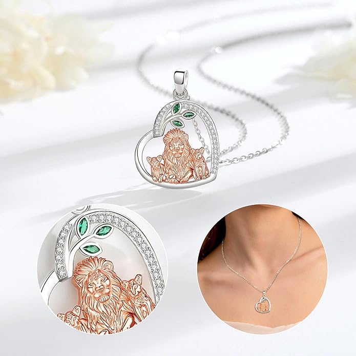 Vito 925 Sterling Silver Tree of Life Necklace for Women, Mother Tree Pendant for Mom Mother Necklace Mother's Day Jewelry Gift for Wife Grandma, 18/22 Inch Chain
