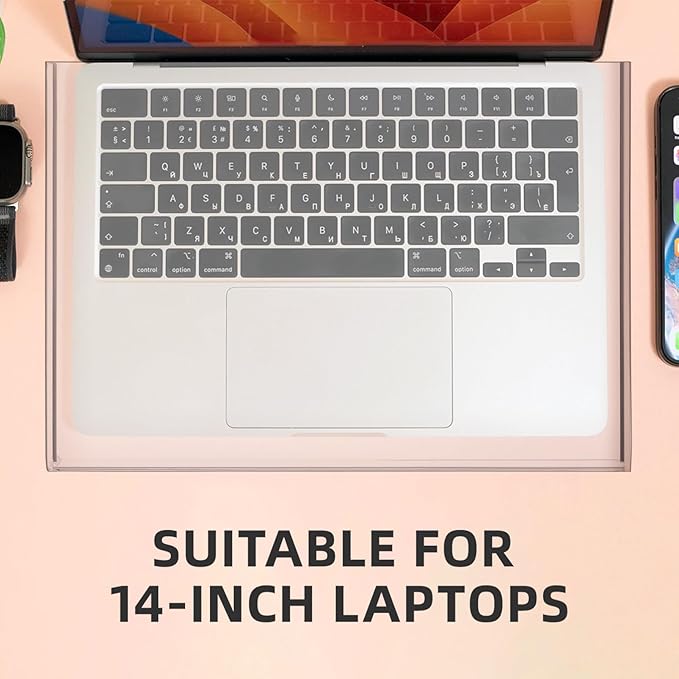 TOYANDONA Acrylic Keyboard Protector Protective Cover Transparent Laptop Protector Versatile Keyboard Cover for Desktop and Laptop Durable and Easy to Clean