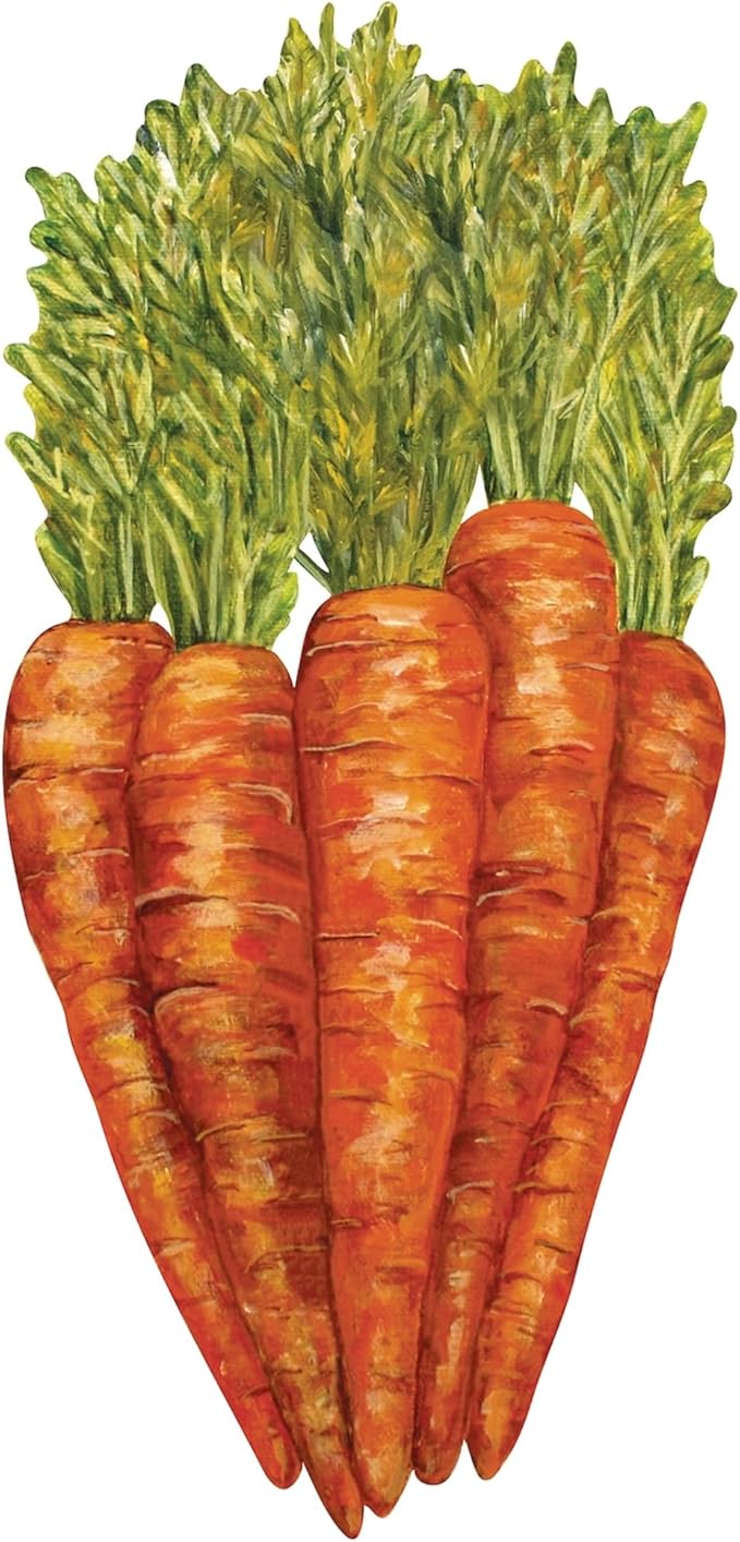 Hester & Cook Table Accent Place Cards - Dinner Name Cards for Table Setting Set of 12 - Made in USA (Carrots)