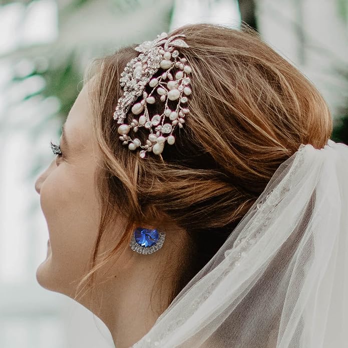 Spinningdaisy Clip On Earrings for Women | Non Pierced Earrings for Wedding