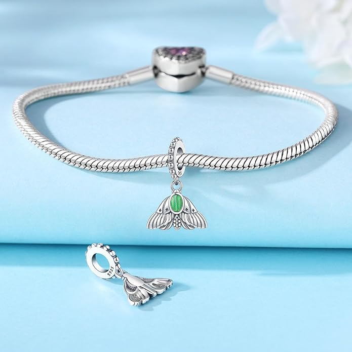 Cute Panda Animal 925 Sterling Silver Charms for Bracelets and Necklace Dangle Pendants Butterfly Elephant Dog Bead Jewelry Present for Women Family Friends