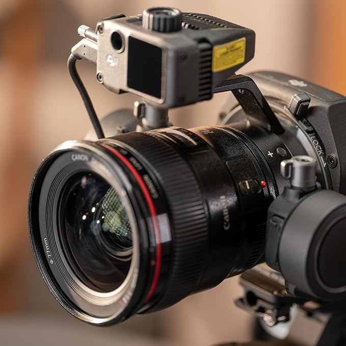VILTROX EF-DL Lens Mount Adapter Auto Focus EF/EF-S Lens to DJI Ronin 4D Camera Lens Adapter Converter with USB Type-C Upgrade Compatible with Canon EF/EF-S Lens to DJI Ronin 4D Camera