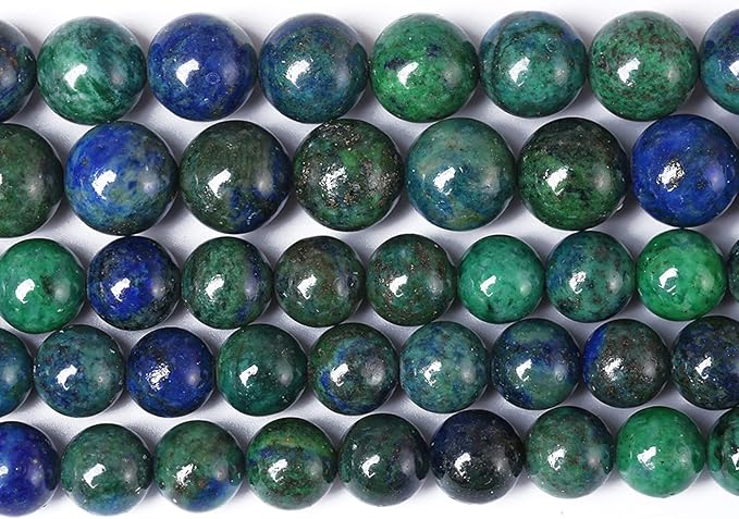 4MM 88PCS Natural Stone Lapis Chrysocolla Loose Beads for Jewelry Making DIY Bracelet