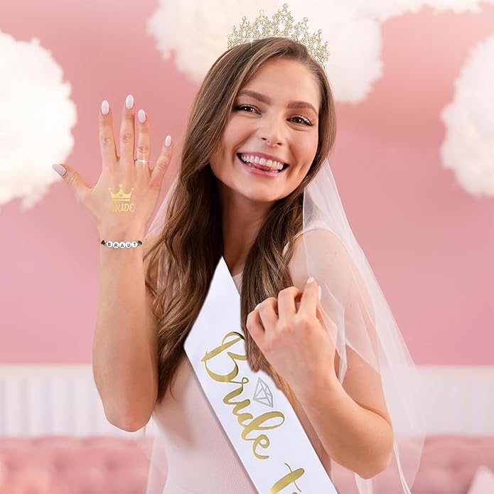 Crystal Tiaras & Crowns for Women, Bride Royal Queen Headband Princess Headpieces for Birthday Cake Crown & Prom Pageant Party
