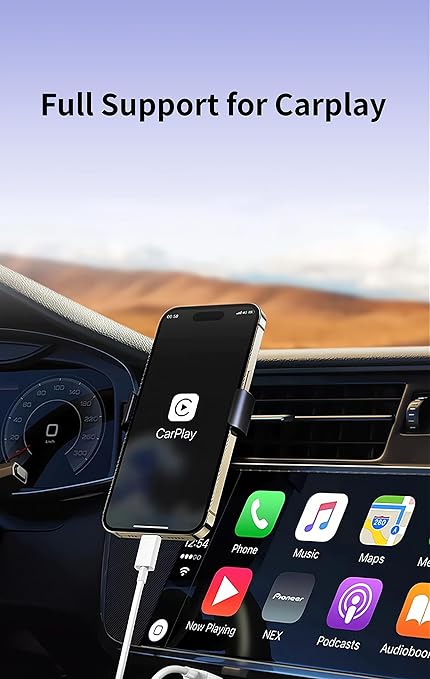 [5ft 2Pack] Woven Car Play USB-C Cable for Apple iPhone 16 Charger MFi Certified USB-A to USB C Cable Cord Fast Charging for iPhone 16 Pro Max/16Pro/15 Pro/15Plus, iPad Air M2,AirPods Pro 2nd, White