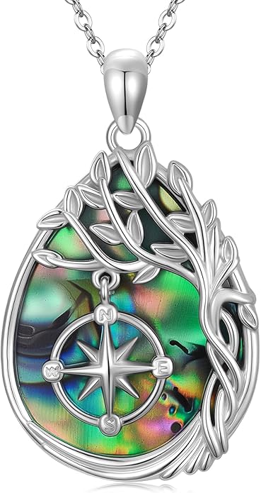 Jewish Jewelry Tree of Life Necklace 925 Jewish Sterling Silver Pendant Necklace Women Gift