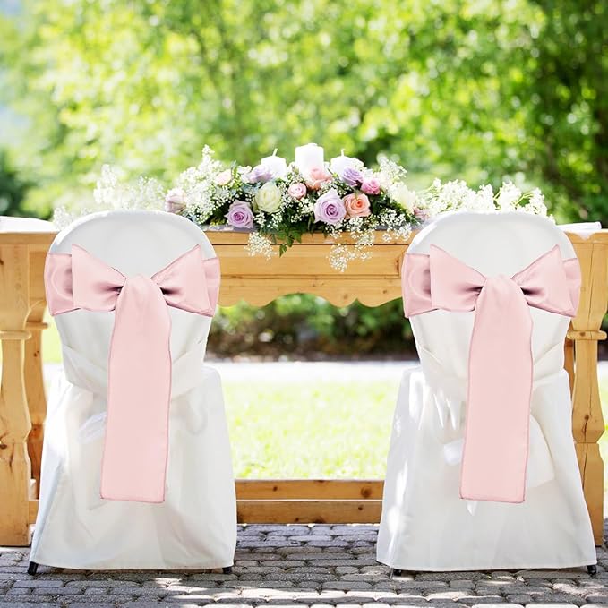 20 Pack Satin Table Runner 12 x 108 Inch Long,Satin Silk Table Runner for Wedding,Birthday Party and Banquet Decoration,Rose Gold