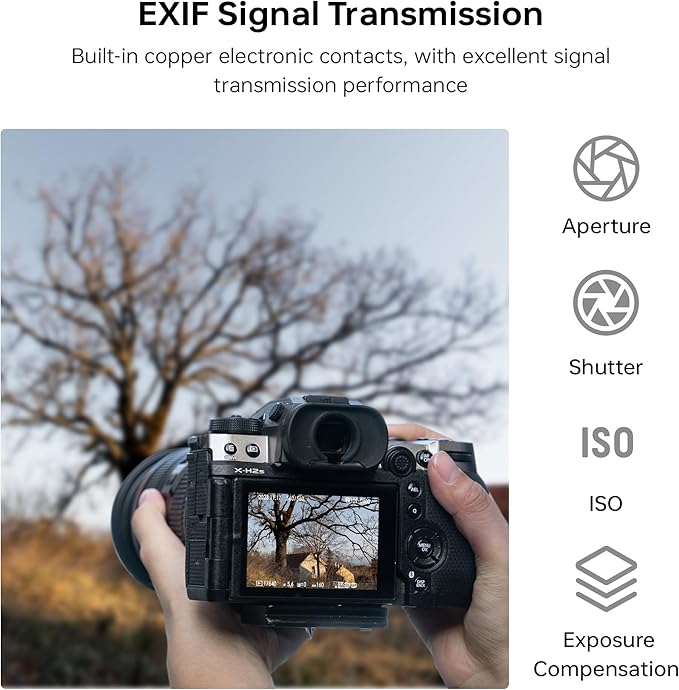 VILTROX EF-FX1 PRO Auto Focus Lens Mount Adapter Converter with Aperture Control Compatible with Canon EF/EF-S Lens to Fuji X-Mount Mirrorless Camera X-H1 X-PRO2 X-T2 X-T3 X-T1 X-T20 X-T10 X-E2 X-E1