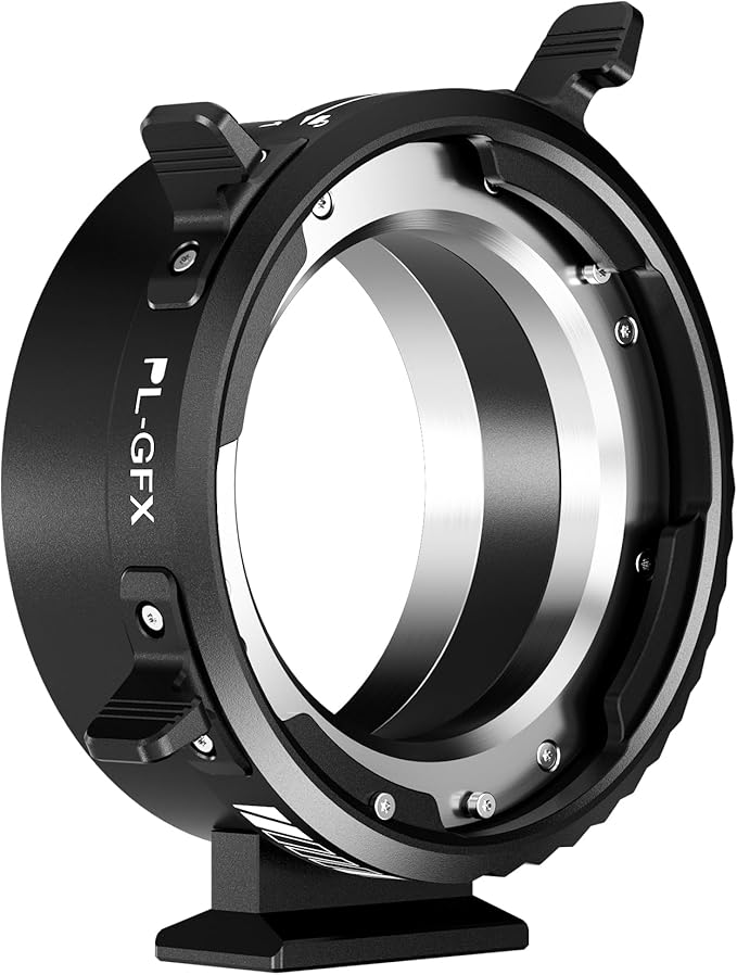 VILTROX PL-GFX Mount Adapter Ring Manual Focus Lens Converter with Rotary Lock Compatible with PL Lens to Fuji G Mount GFX Cameras Fuji GFX100S,GFX100,GFX50R,GFX50S,GFX50S II/PL-GFX Pro etc.